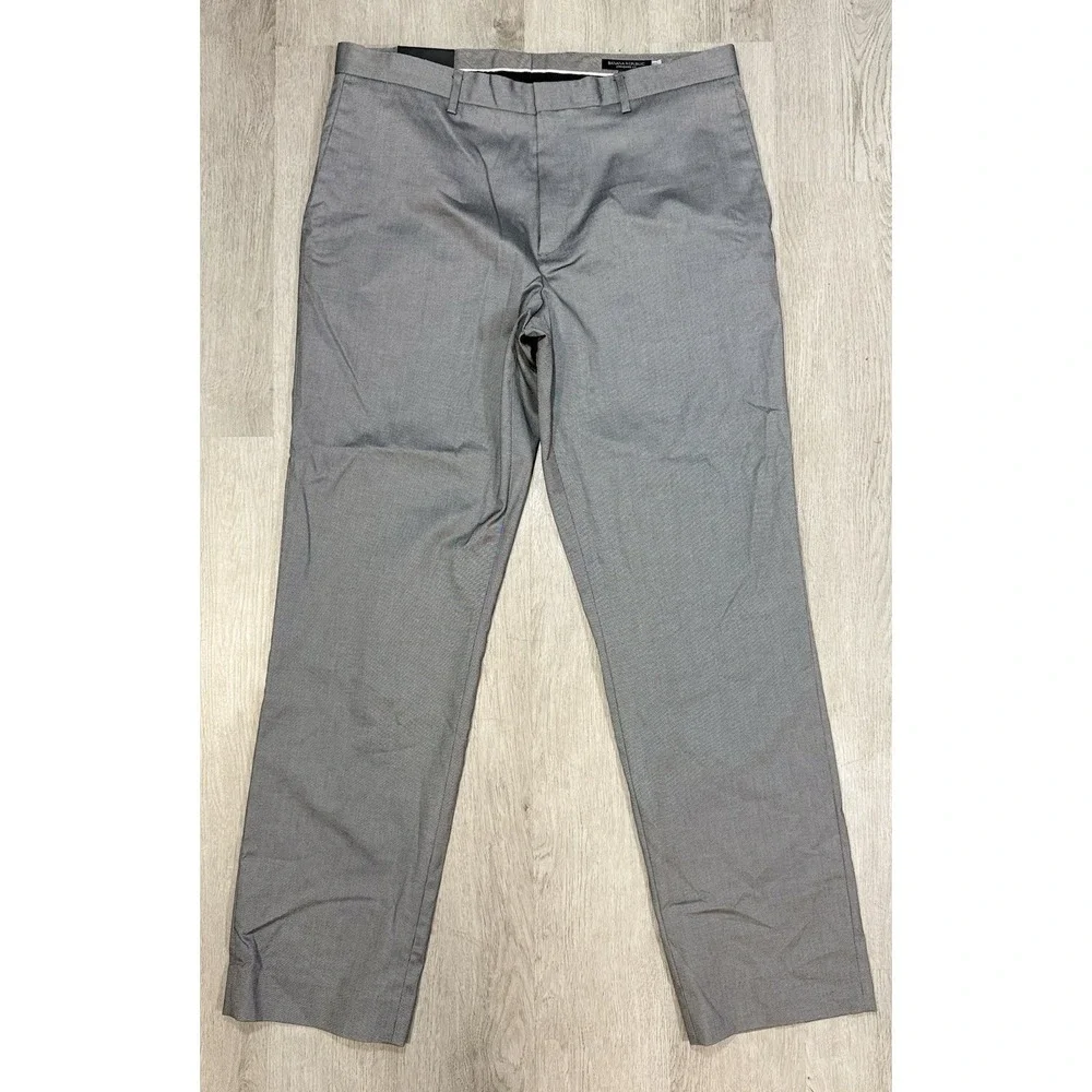 Banana Republic Standard Fit Dress Pants Men's 36x34 Herringbone Straight NWT